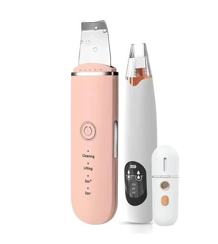 Ultrasonic Facial Cleanser: New Machine for Blackhead Removal and Peeling