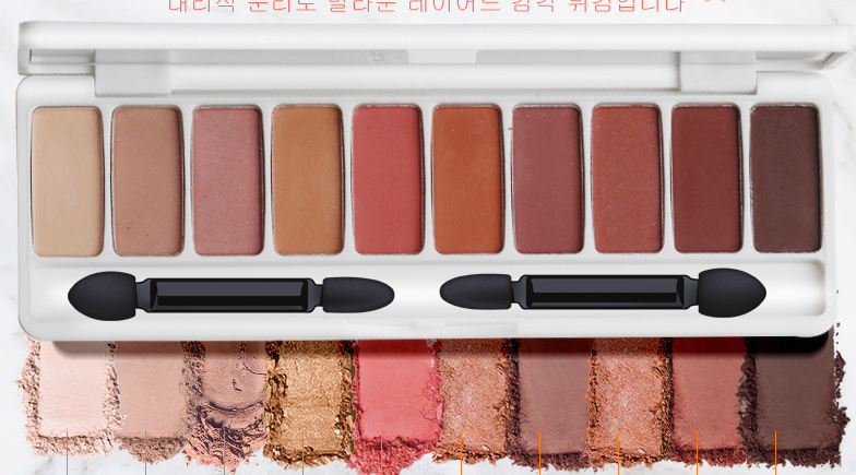 Affordable Earth-Toned Eyeshadow for Students and Beginners - Pearl Glitter, Waterproof