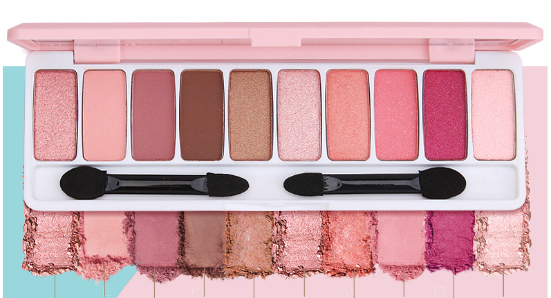 Affordable Earth-Toned Eyeshadow for Students and Beginners - Pearl Glitter, Waterproof