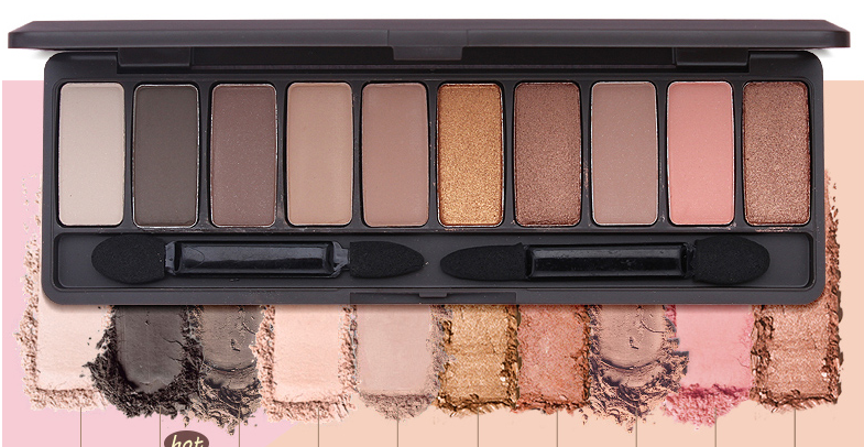 Affordable Earth-Toned Eyeshadow for Students and Beginners - Pearl Glitter, Waterproof