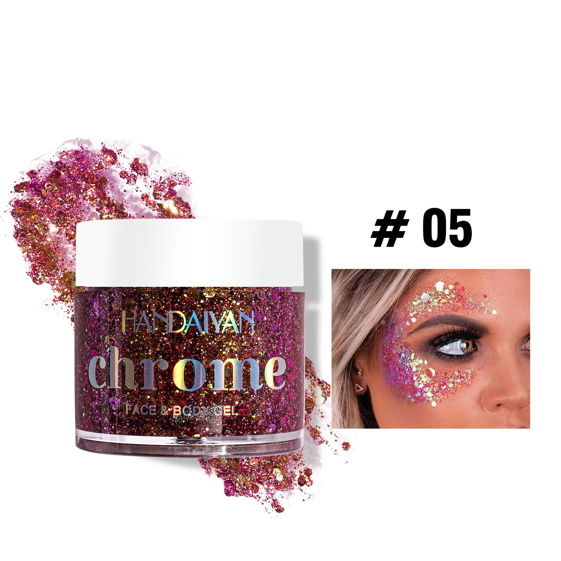 Gel Sequin Eyeshadow: Transformative Elegance