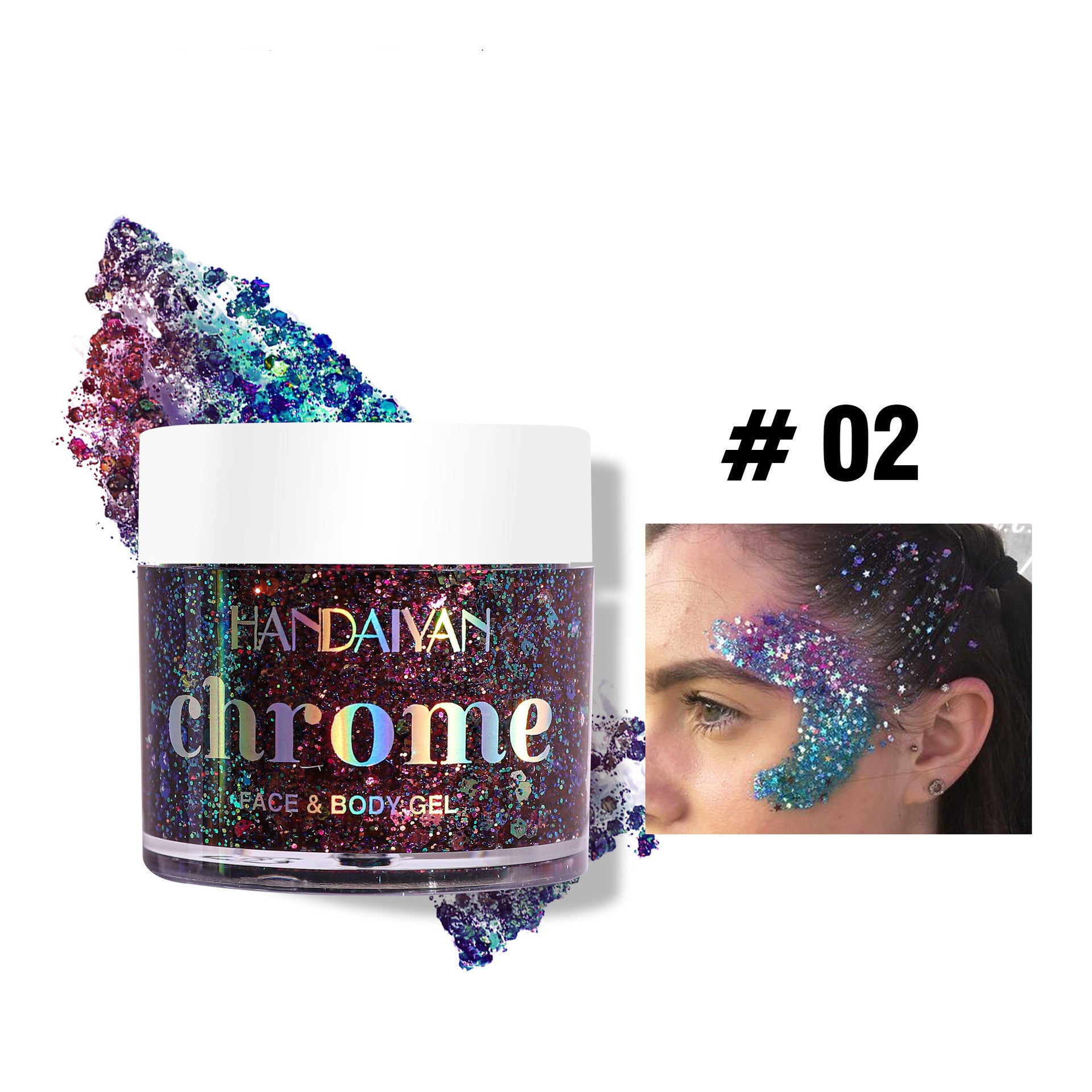Gel Sequin Eyeshadow: Transformative Elegance