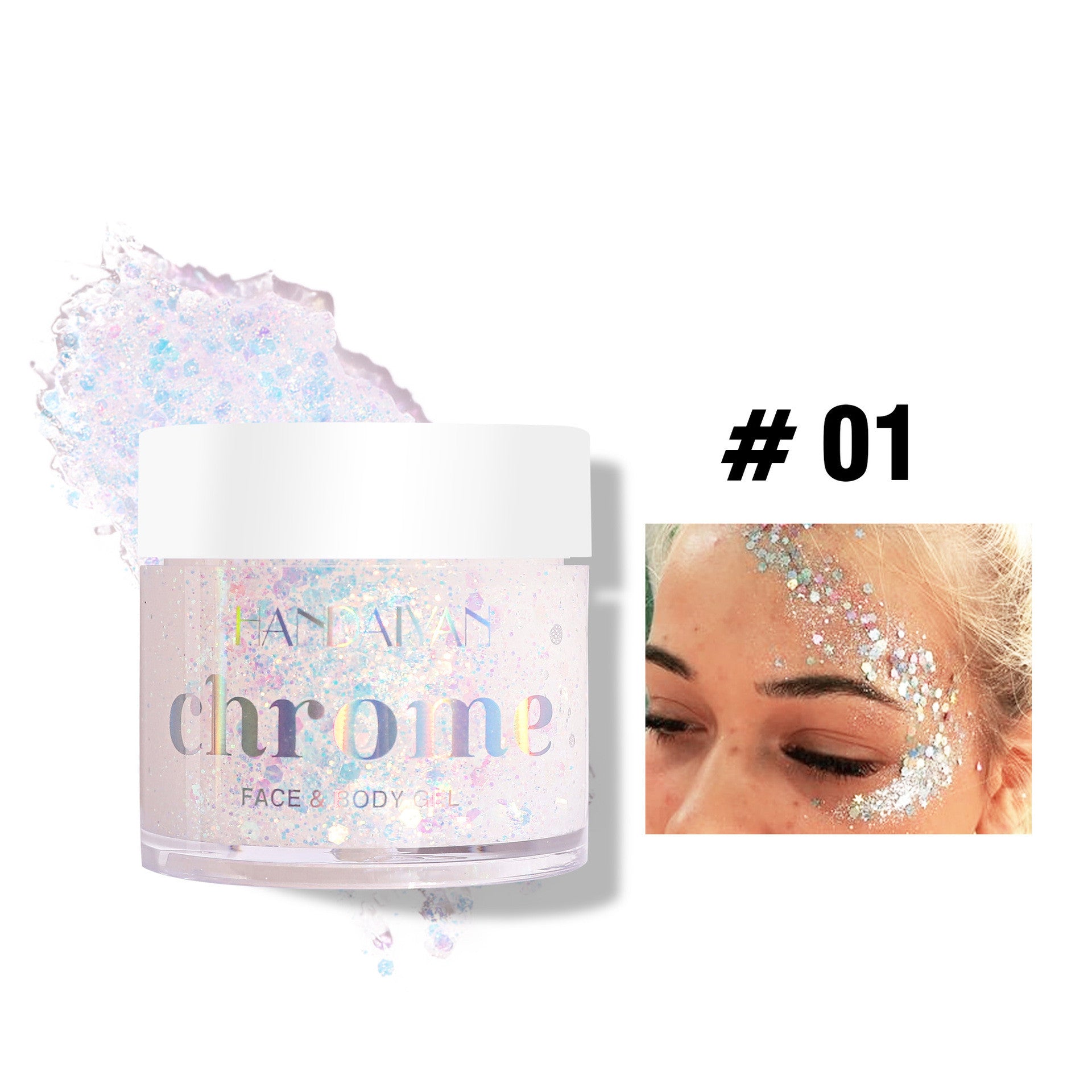 Gel Sequin Eyeshadow: Transformative Elegance