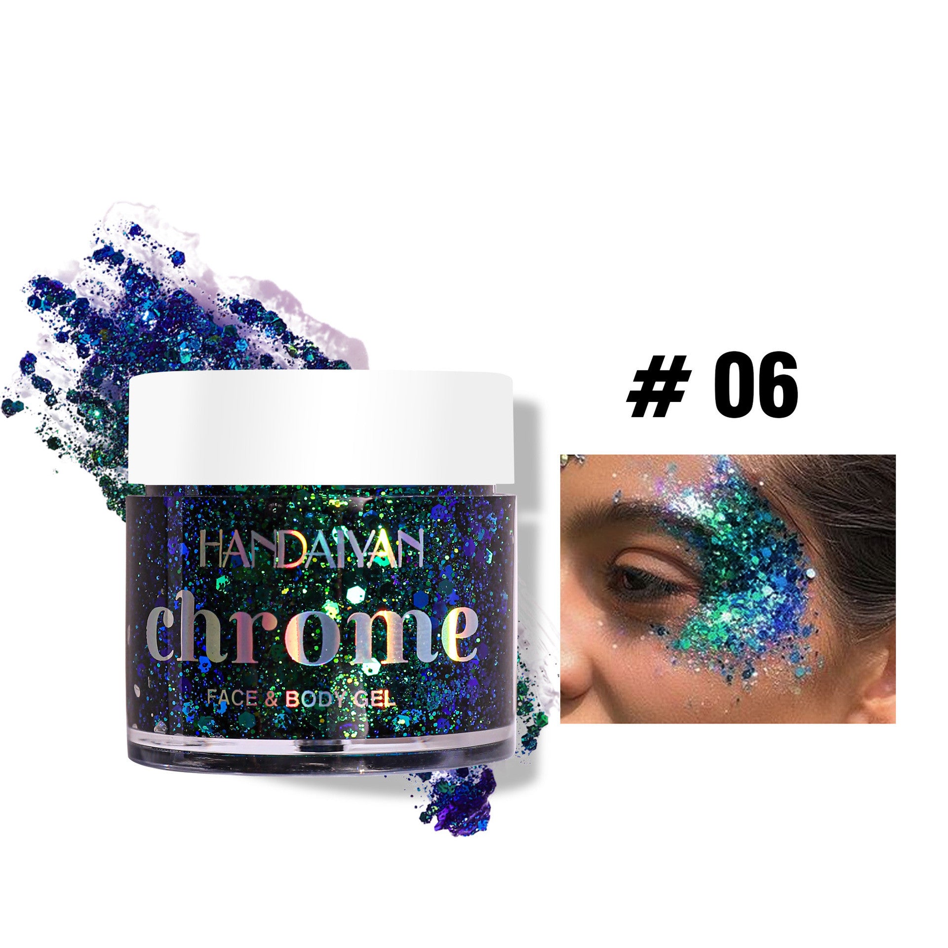 Gel Sequin Eyeshadow: Transformative Elegance