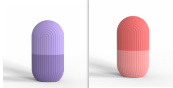 Silicone Ice Tray: Beauty Lifting Face Tool with Massager Roller Ball