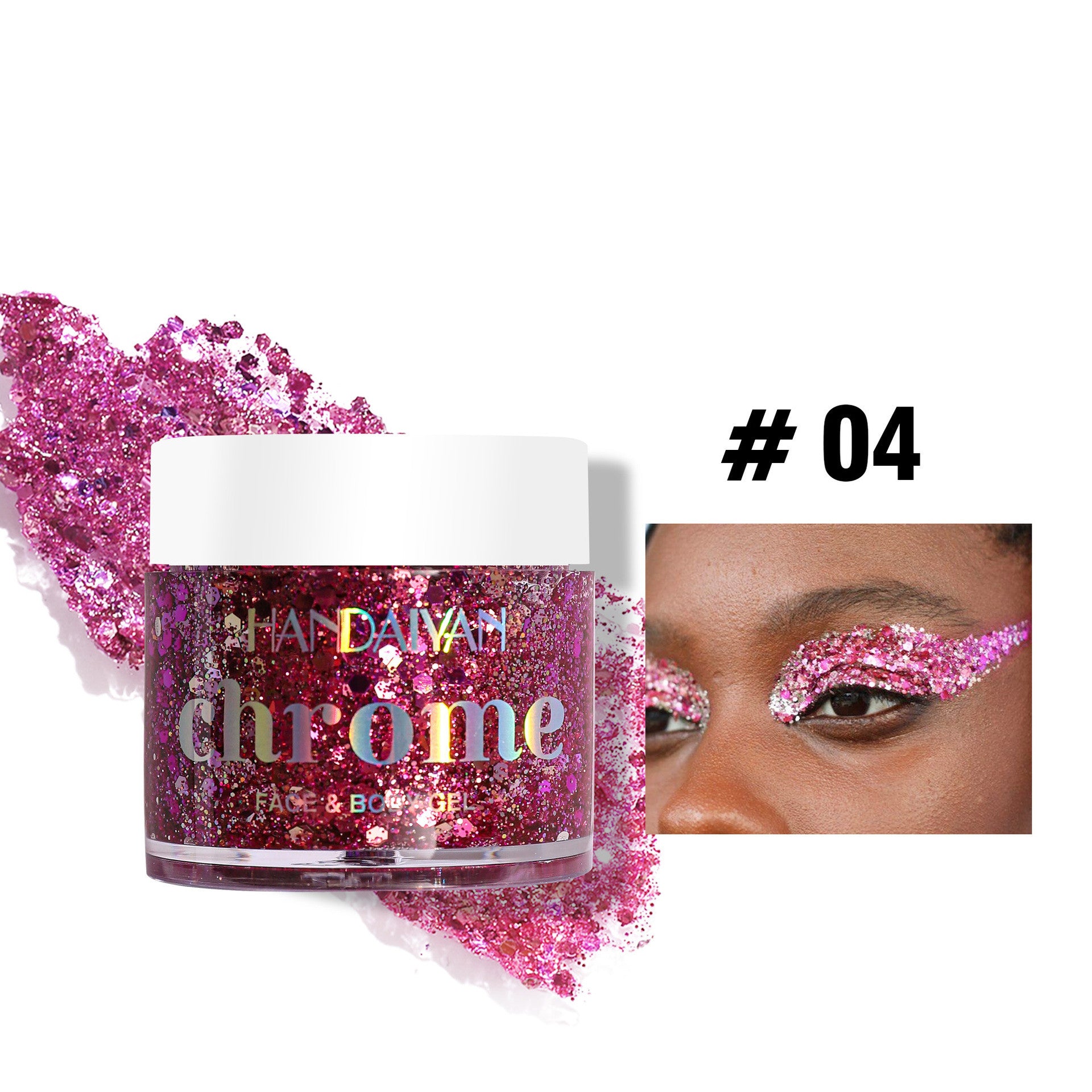 Gel Sequin Eyeshadow: Transformative Elegance